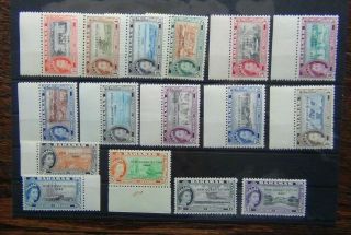 Bahamas 1964 Constitution Set To £1 Vlmm Sg228 - Sg243