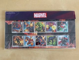 Marvel Stamps 2019 Royal Mail Presentation Pack