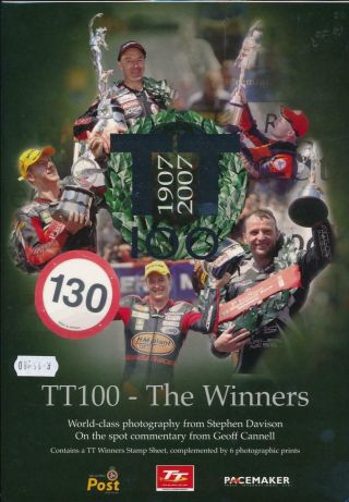 Isle Of Man 2007 Tt 100 - The Winners,  Presentation Pack