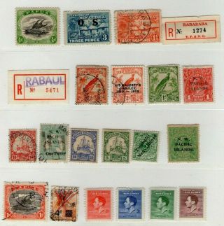 Papua Guinea Stamp Mixture