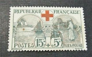 Nystamps France Stamp B11 Og H $125