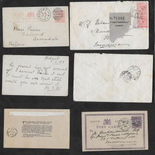 Australian States Cover X 1 & Cards X 2