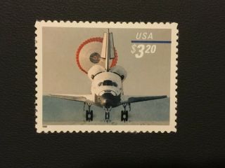 Us 3261 $3.  20 Space Shuttle Landing Mnh Single