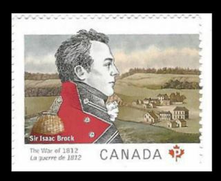 2012 - Canada The War Of 1812 (permanent Domestic Stamps) Sc 2554 - 55 Mnh