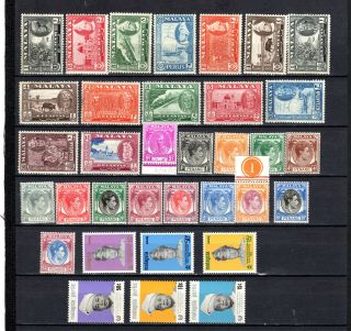 Malaya Malaysia Straits Settlements 1949 - 1971 States Selection Mnh Stamps