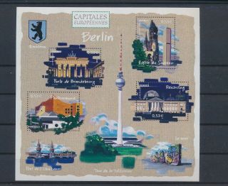 Lk78665 France Berlin Monuments Good Sheet Mnh