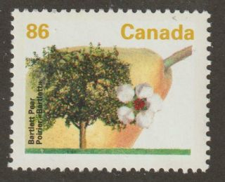 Canada 1991 1372 Fruit Tree Definitive: Bartlett Pear - Mnh