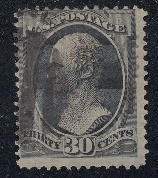 Tdstamps: Us Stamps Scott 154 30c Hamilton Cv$300.  00