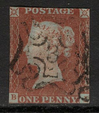 Gb Penny Red - Brown Sg 8m,  No3 In Maltese Cross Cat £225