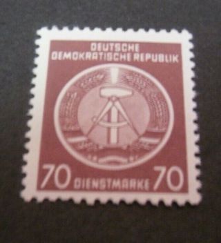 Germany - Ddr Sc.  O16 70pf Hammer & Compass Official 1954 - Lot 2