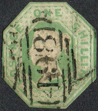 1847 Sg54 1/ - Green Embossed 