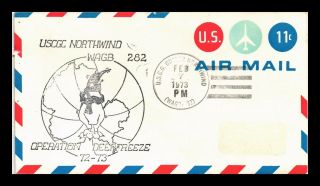Dr Jim Stamps Us Operation Deepfreeze Uscgc Northwind Airmail Cover