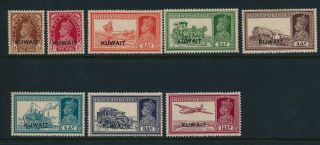 British Commonwealth.  Kuwait.  1939.  Complete Mnh Set.