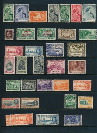 British Commonwealth.  Stock Page (s) With Older Stamps 11