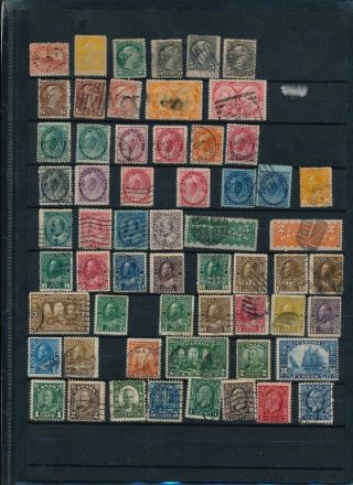 British Commonwealth.  Canada.  Double Stock Page With Older Stamps