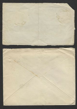 China ROC 1920 ' s Cover from Shanghai to Lynn & York x 2 2