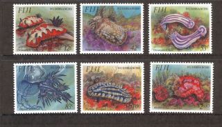 Fiji 1993 Nudibranches,  Mnh.