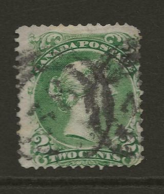 Canada Sg57a 2c Pale Emerald Green Large Queen Good Cat £85