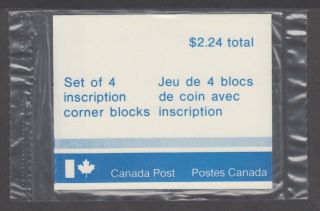 CANADA PLATE BLOCKS 763 - 764 14c x 16 CAPTAIN JAMES COOK,  NOOTKA SOUND 2