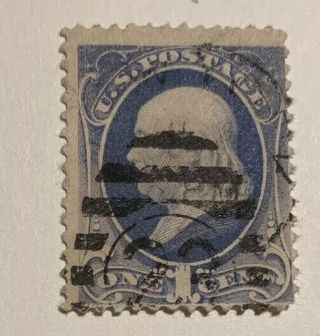 Franklin 1 Cent - - 1870 - 71 - Us Postage Stamp Sc 145 / A44
