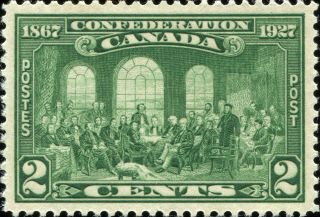 Canada Scott 142 Fathers Of Confederation Xf - 91 Mh Og (20014) 
