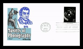 Dr Jim Stamps Us Man Ray Masters Of Photography Fdc Cover San Diego