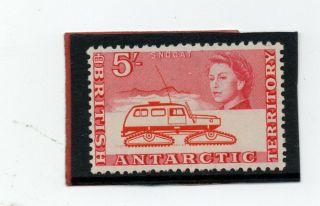 Br.  Antarctic Territory Qe2 1963 5s.  Sg 13 Vlh.