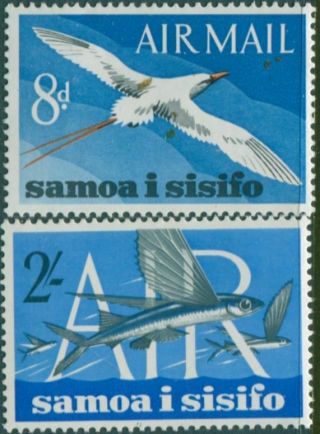 Samoa 1965 Sg263 - 264 Airmail Set Mnh