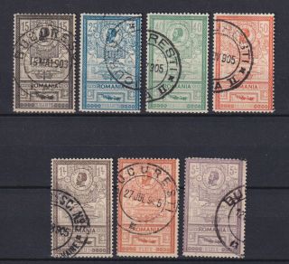 Romania 1903,  Sc 167 - 172,  Cv$214.  25,  / Mh