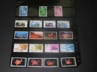 Hong Kong China 5 Complete Stamp Sets 1983 - 1984 Fine Us Uk