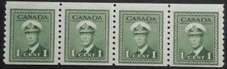Canada Stamps 1948 Coil Strip Sg397 Mnh.