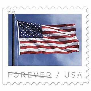 Usps Us Flag Forever Postage Stamps - Book Of 20