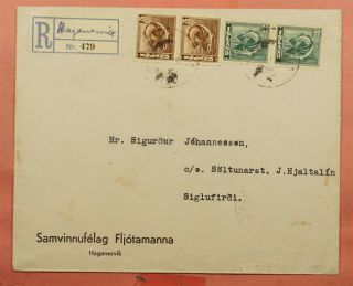 1946 Iceland Haganesvik Registered To Siglufjordur