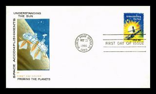 Us Cover Understanding The Sun Space Accomplishments Fdc House Of Farnum