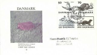 1997 Denmark Birds Animals On Fdc