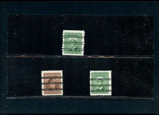Lot 77329 Precancelled Stamps Canada : King George V1