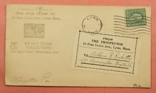 Dr Who 1910 Star Stamp Co Advertising Lynn Ma 118233