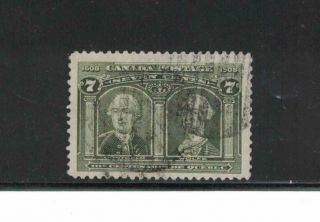 Quebec Tercentenary 7c Issue.  99 Montcalm & Wolfe.  Stamp.