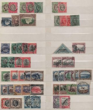 Commonwealth: Mixed Examples Incl.  Seychelles,  South Africa - 2 Sides (25231)