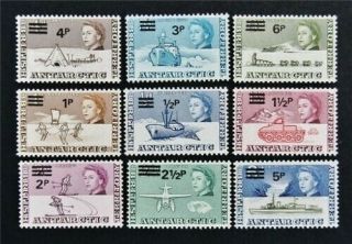 Nystamps British Antarctic Territory Stamp 25 - 33 Og Nh $34