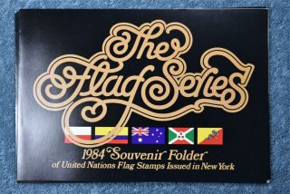 1984 Flags Souvenir Folder - With Mnh Stamps