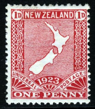 Zealand Kg V 1924 1d.  Penny Postage Restoration Issue Sg 461