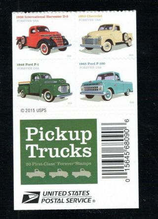 2016 5101 - 04 Forever Pick - Up Trucks Booklet Blk/4 Nh