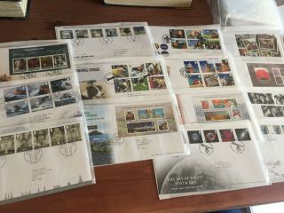 Gb Uk 14 Fdc Covers From 2007/2008 Lot