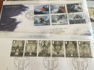 GB UK 14 FDC covers from 2007/2008 lot 2