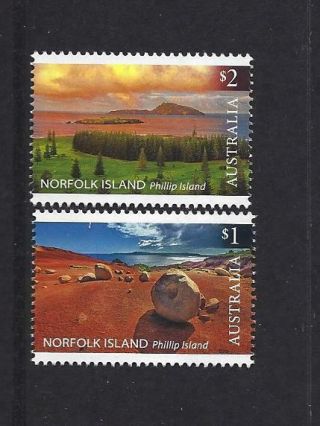 Australia 2019 Norfolk Island,  Phillip Island Set Of 2 Unmounted,  Mnh