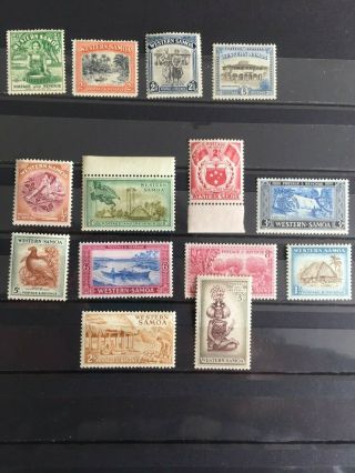 Stamps Western Samoa 1944 & 1952 Unmounted 2 Sets