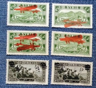 Syria Six Different Errors To Check,  Mnh