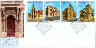 Fdc 2019 Polish Architects In Azerbaijan.  Azerbaijan Stamps.  Joint Issue