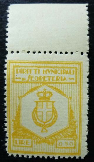 Croatia Italy Istria Revenue Stamp N27
